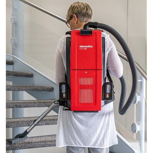 Cleanfix RS05 CAS (mit 2 x 10Ah CAS Akkus) Rückensauger – Bild 3