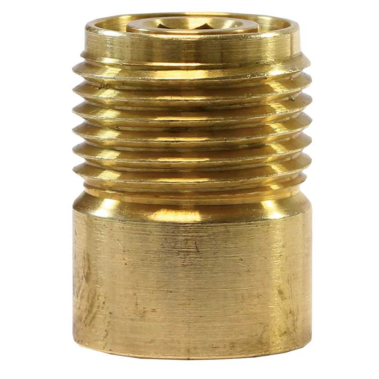 Lanzenadapter 1/4IG:18AG Messing