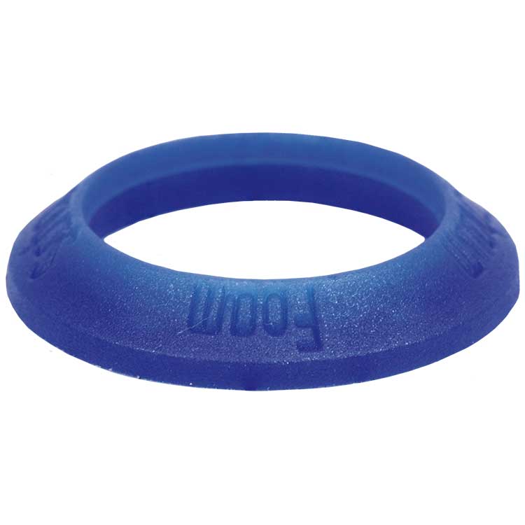 Ansaugmarkierung Schaum blau