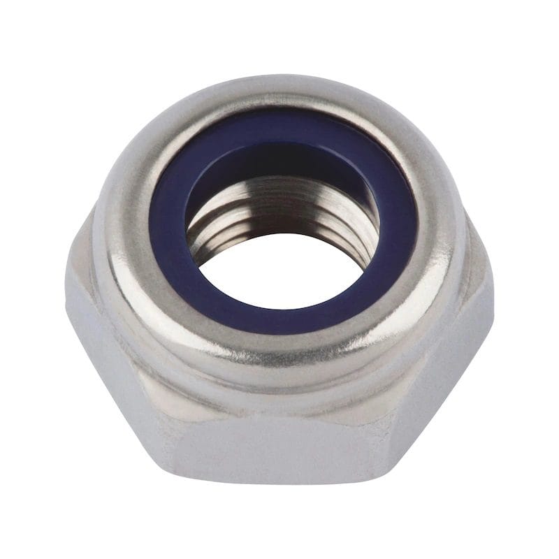 Sechskantmutter M10-DIN982 Edelstahl A2 blank