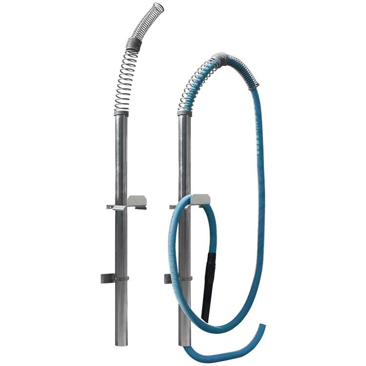 Vertikaler Schwenkarm für Saugschlauch