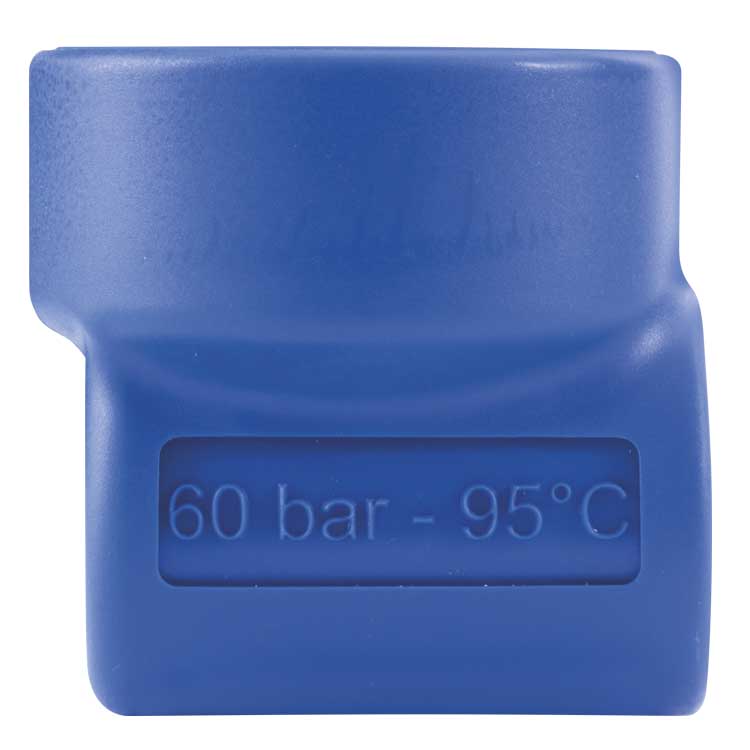 Kugelhahn ST-3100 1/2"IG : 1/2"IG isoliert blau