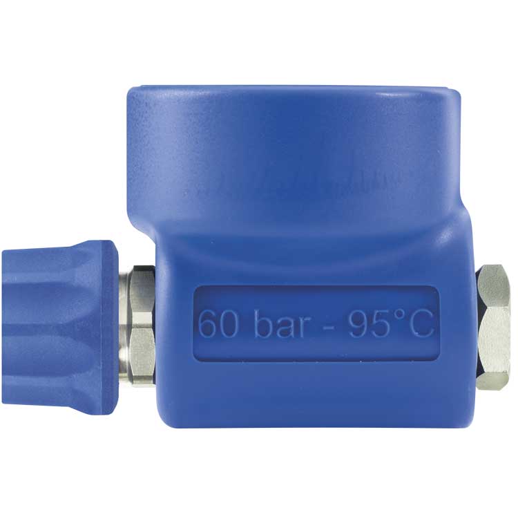 Kugelhahn ST-3100 Kupplung : 1/2"IG isoliert blau
