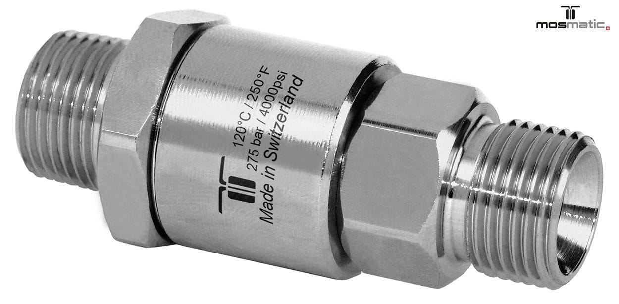 Drehgelenk verstärkt einfach gelagert, rostfrei DGV-06 G3/8"M G3/8"M
