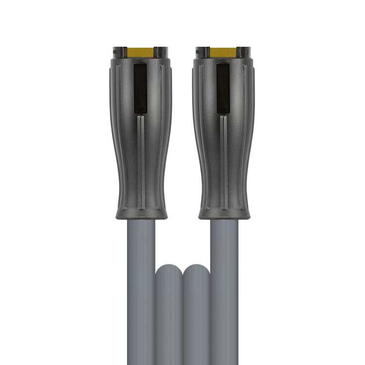 Schlauch 2SN-08 glatt Grau 15 M.DKO 22-K