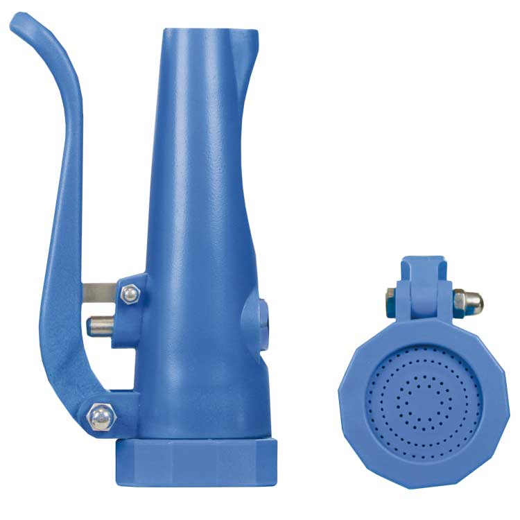 Brausekopf 1/2"IG blau