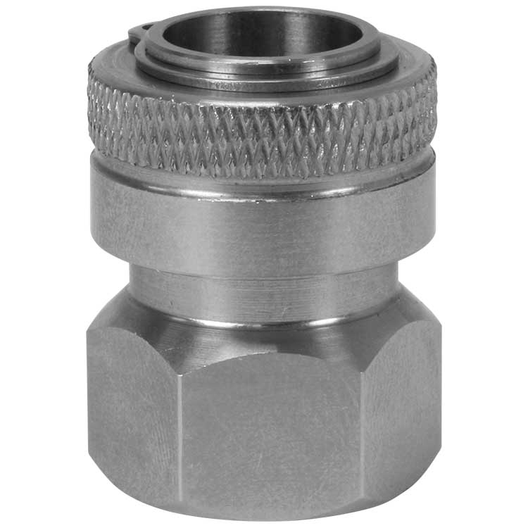 Kupplung 1/2"IG Edelstahl passend Bobby System