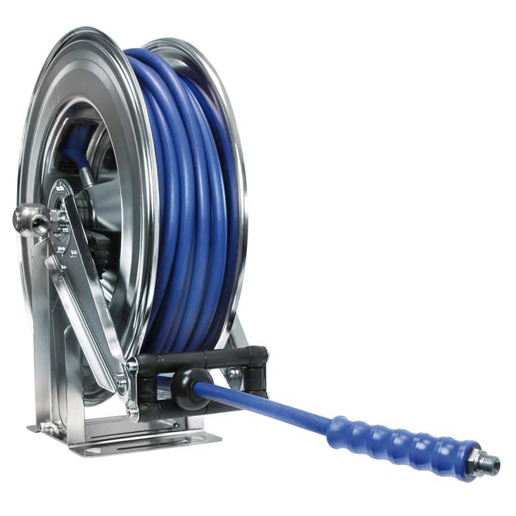 Schlauchaufr. 2SN08-20M.glatt BL 3/8″VA