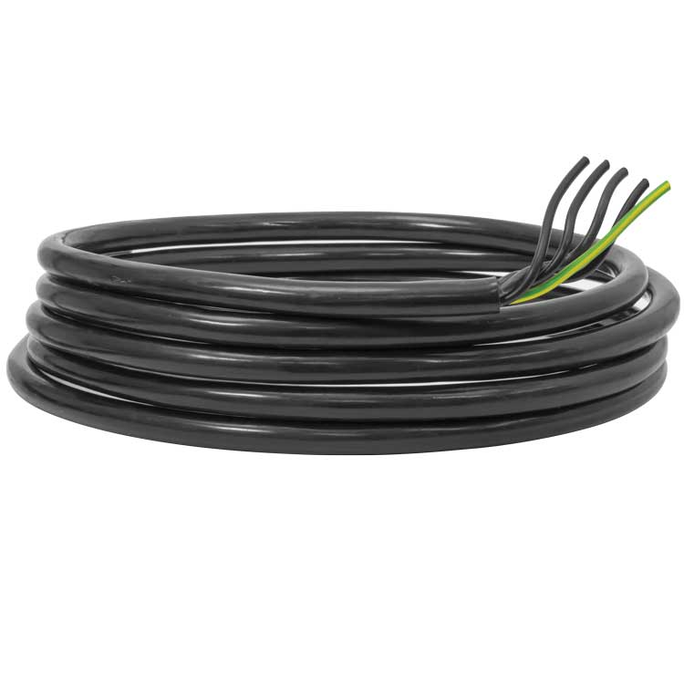 Steuerleitung 5G1,5 mm Schwarz