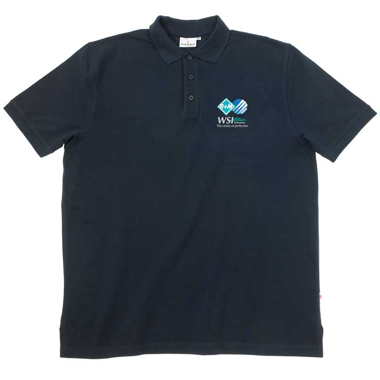 Polo-Shirt R+M / ST / WSI Grösse L Blau