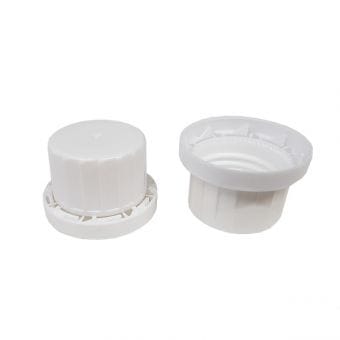Deckel Kippdosierflasche 10 ml weiss - Dosierdeckel weiss
