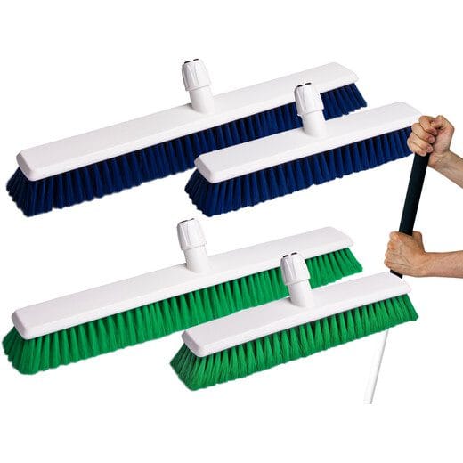 Hygienebesen grün, Hart 60cm