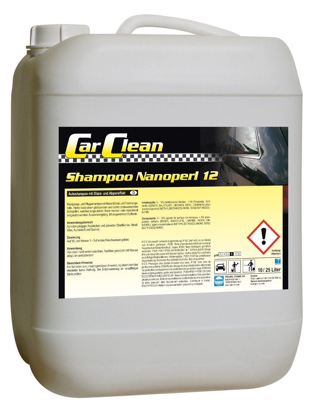 CarClean Shampoo Nanoperl 12 10 l