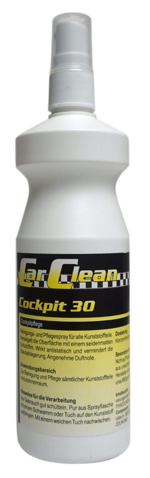 CarClean Cockpit 30 200 ml - Cockpitreiniger Kunststoffpflege