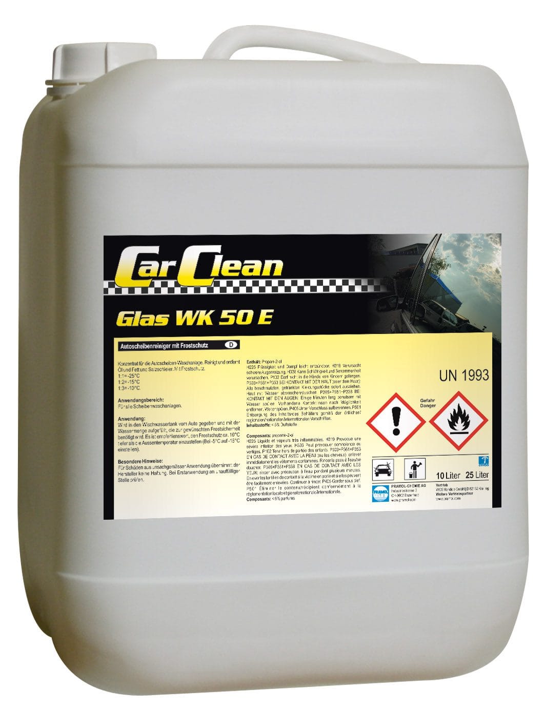 CarClean Glas WK 50 E 10 l - Winter Scheibenreiniger bis -25C