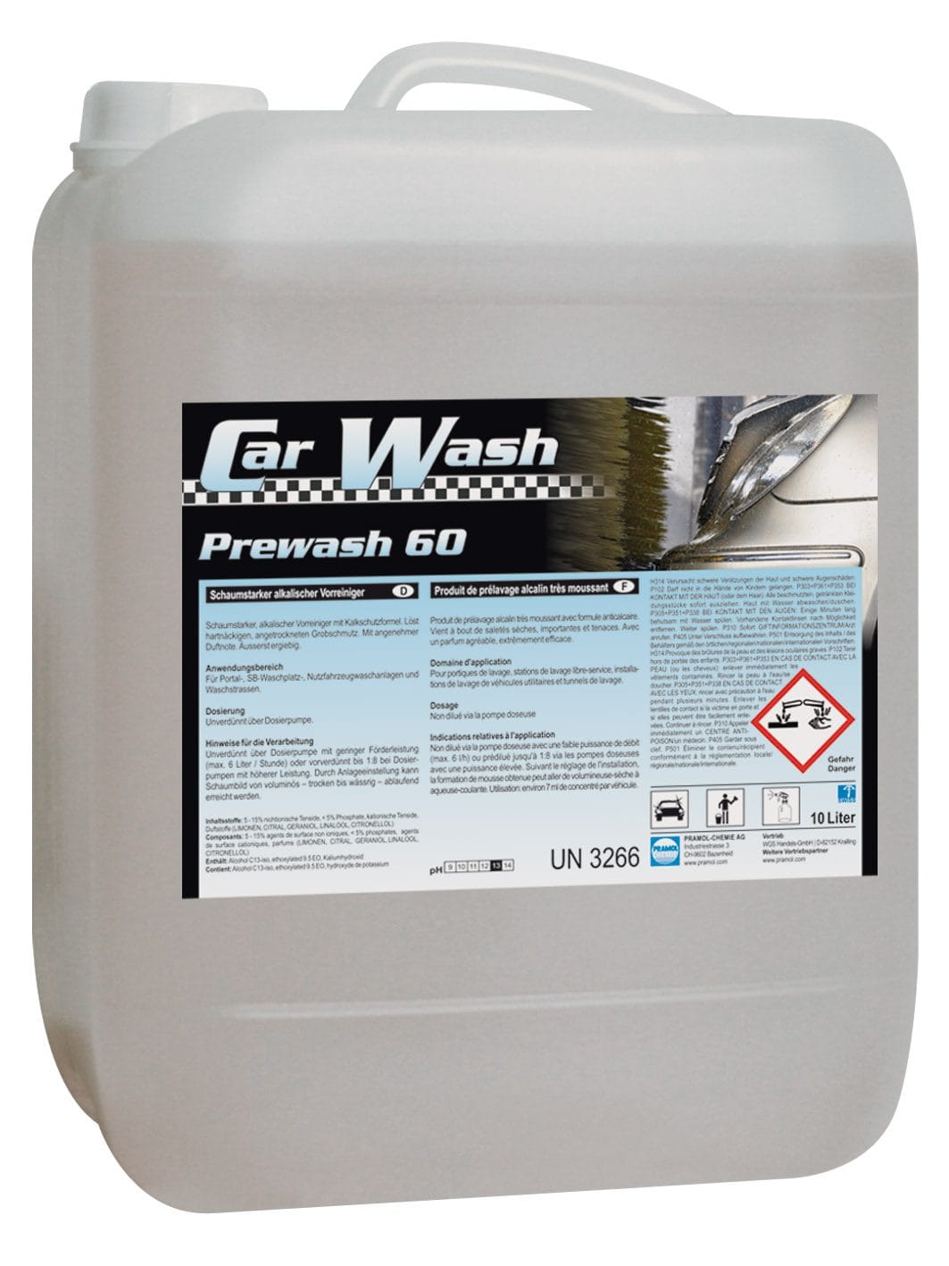 CarWash Prewash 60 10 l - Alkalischer Auto Vorreiniger