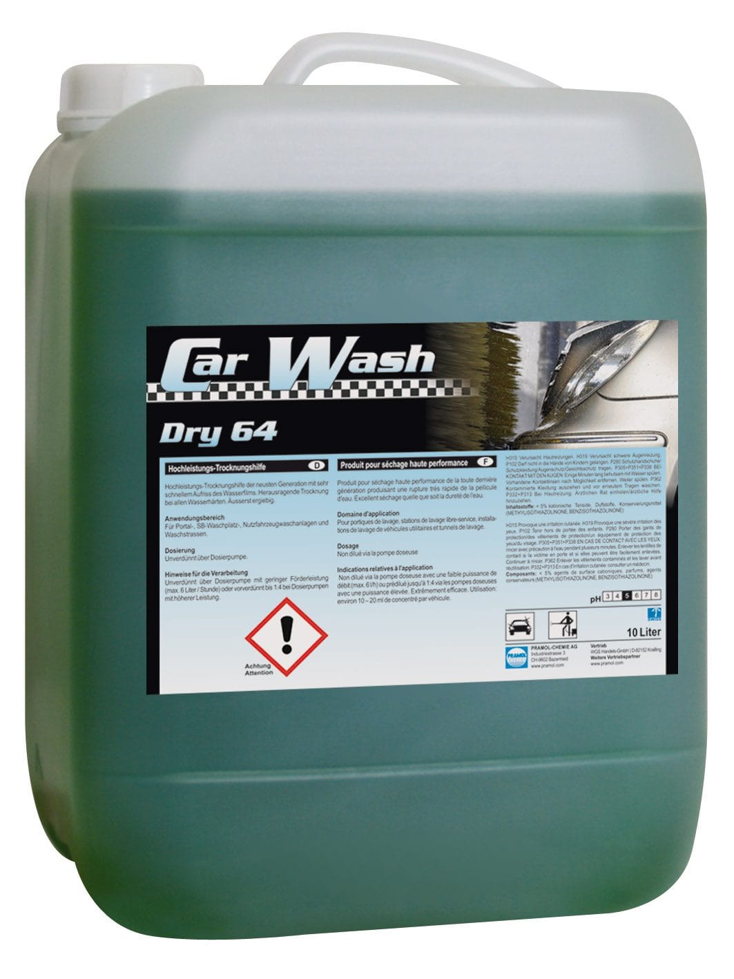 CarWash Dry 64 10 l - Trocknungshilfe für Autowäsche