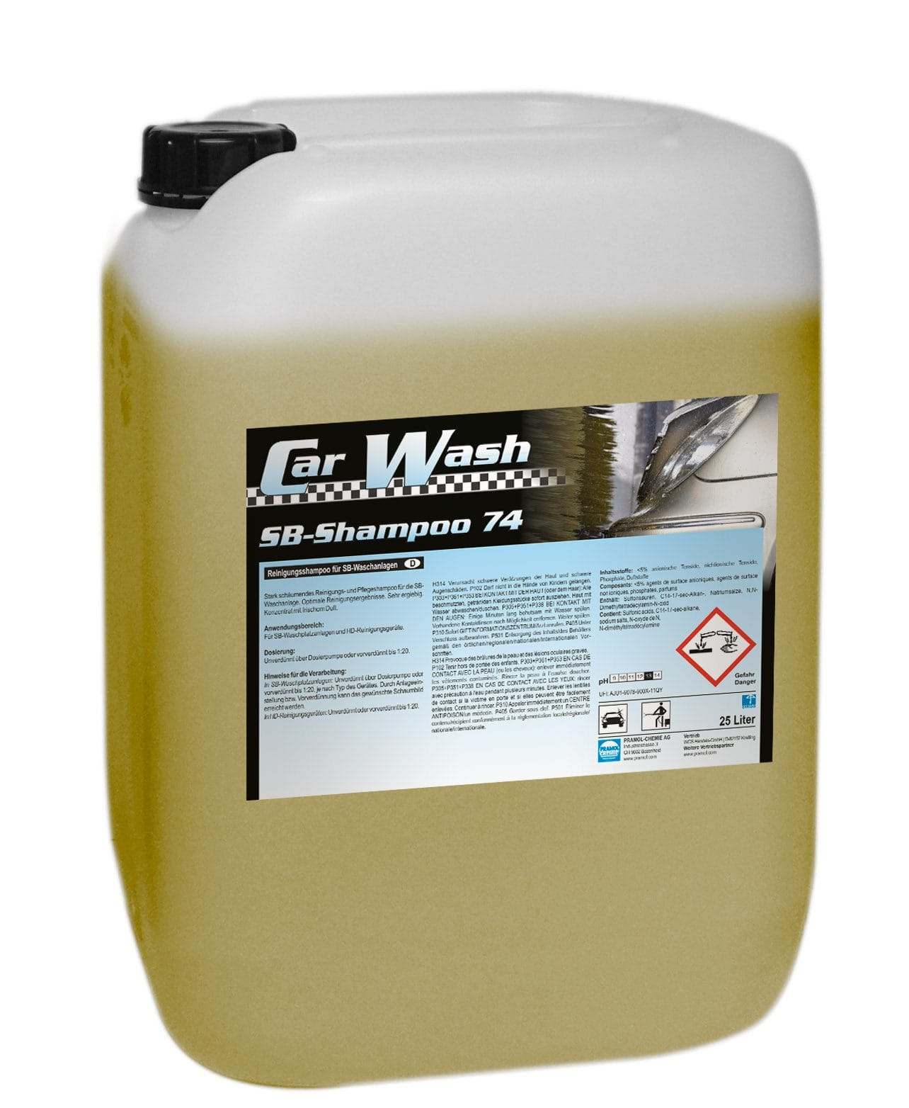 CarWash SB-Shampoo 74 25 l - SB Autoshampoo stark schäumend