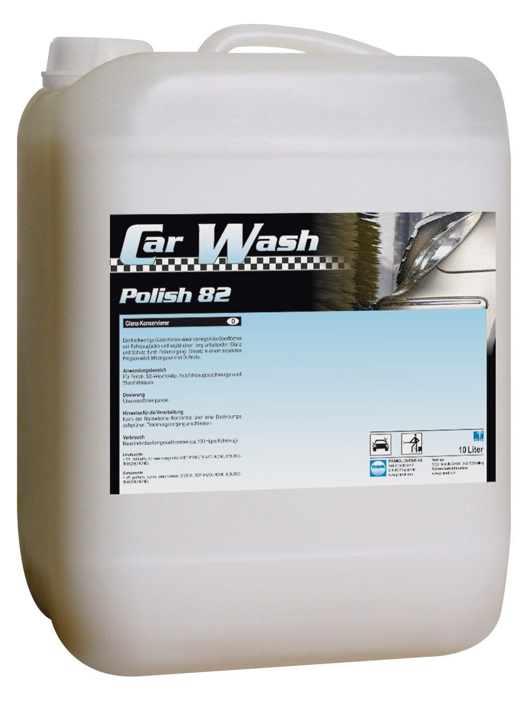 CarWash Polish 82 10 l - Lackversiegelung mit Glanzschutz