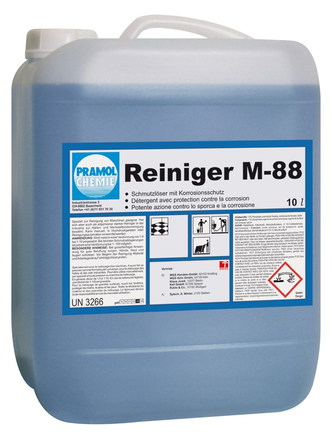 Reiniger M-88 10 l - Maschinenreiniger mit Korrosionsschutz