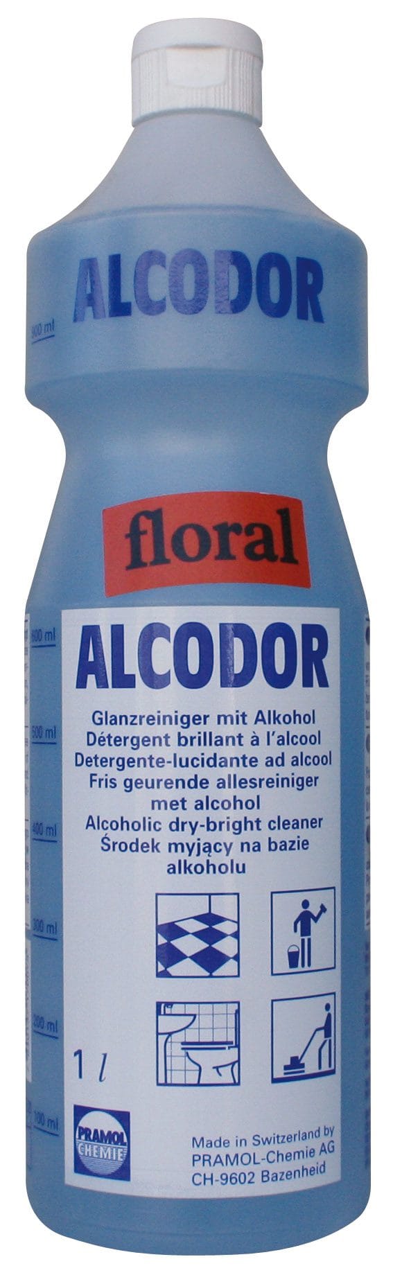 ALCODOR floral 1 l - Alkoholreiniger streifenfrei Floralduft