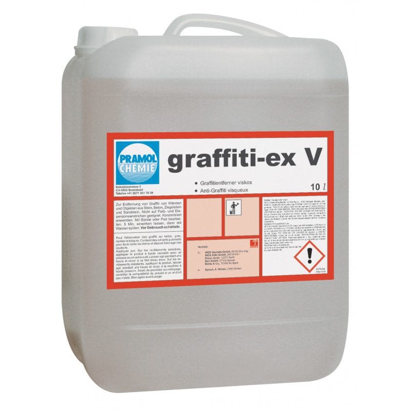 graffiti-ex V 10 l - Graffiti Entferner viskos für Stein