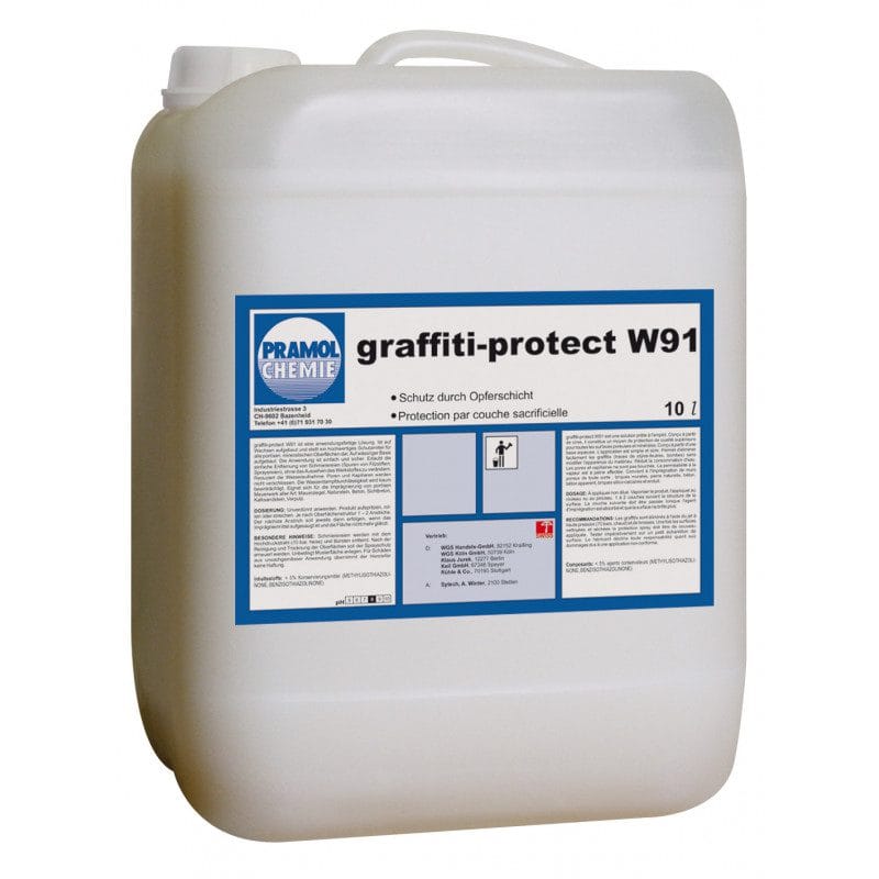 graffiti-protect W91 10 l - Graffiti Schutz Opferschicht