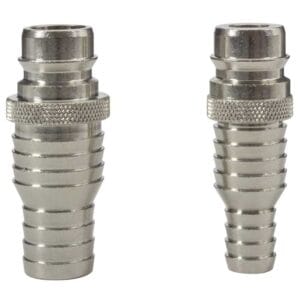 Nippel ST-45-25 Tülle 3/4"-1" Messing vernickelt – Bild 2