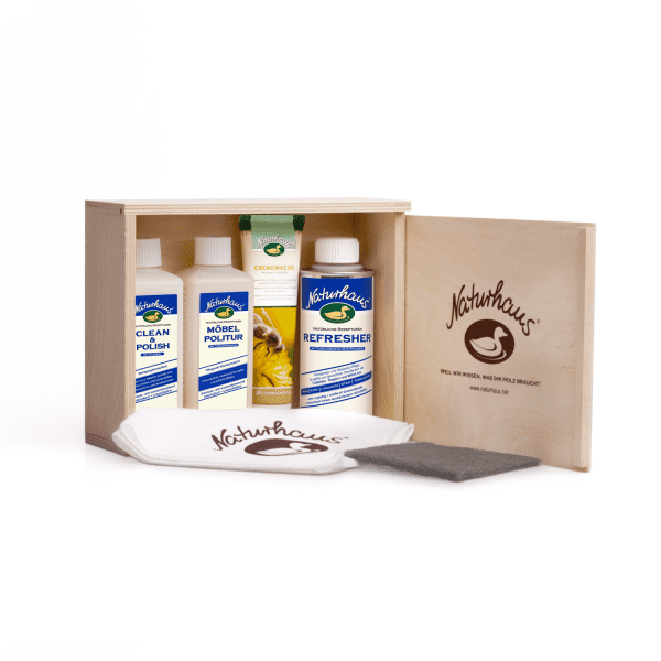 Reinigungs - und Pflegeset für Möbel set