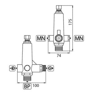 Unloader K-5.1 11-16 Lit. 200 bar – Bild 2