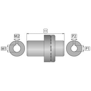 Kupplung ZG-044 24x40/28x60 – Bild 2