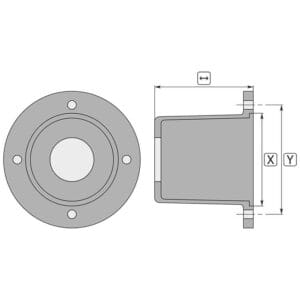 Flansch ZF-132 – Bild 2