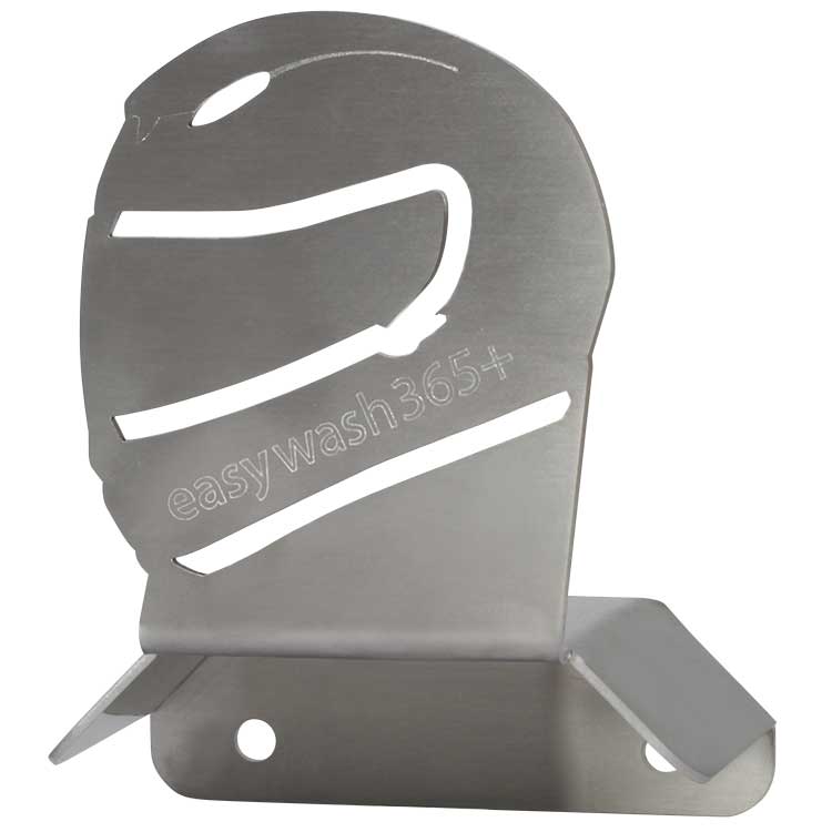 Motorradhelmhalterung Edelstahl