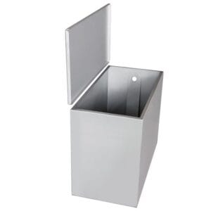Wasserkasten 60 L. kpl. mit Muffe 3/4"IG Edelstahl – Bild 3