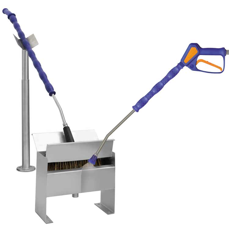 Bürstenhalter easywash365+ Edelstahl – Bild 3