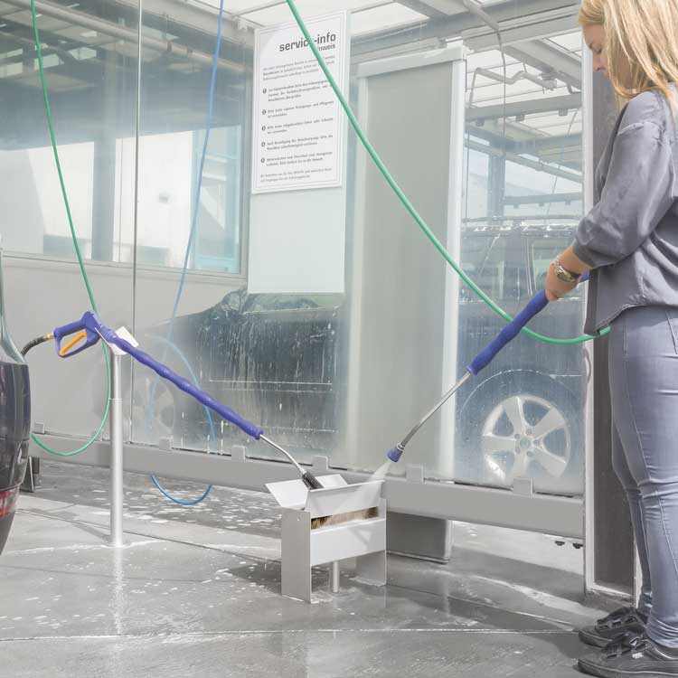 Bürstenhalter easywash365+ Edelstahl – Bild 5