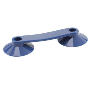 Saugnapf 86x16 mm weich dunkelblau – Bild 2