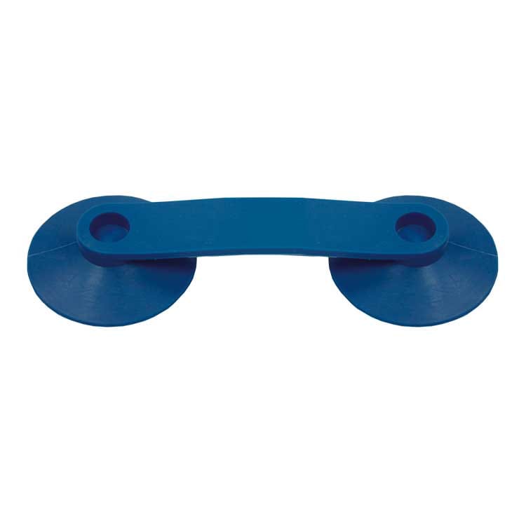 Saugnapf 86×16 mm weich hellblau