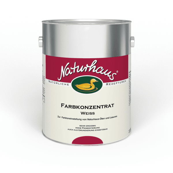 Farbkonzentrat für Öle ( Abtönöl versch. Farben ) 2.5 Liter / Weiss