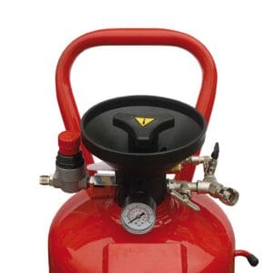 R+M Schäumer 100 L. rot lackiert – Bild 2