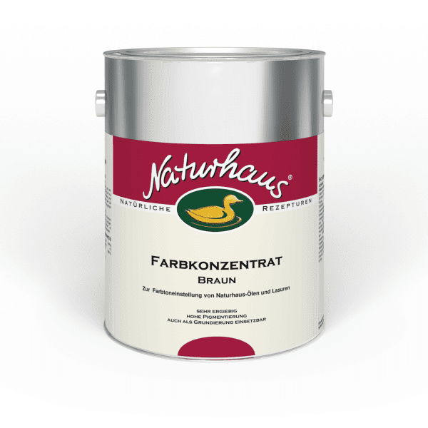 Farbkonzentrat für Öle ( Abtönöl versch. Farben ) 2.5 Liter / Braun