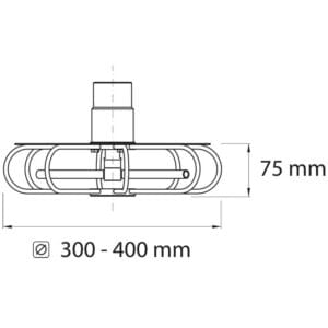 Schachtreiniger TXS-2f 500mm 1/2"IG – Bild 3