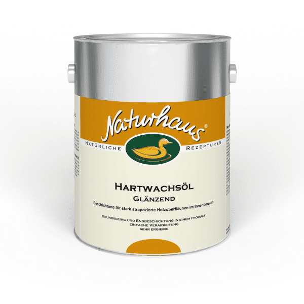 Hartwachsöl matt – geruchsarm 2.5 Liter / Natur