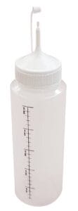 Dosierflasche Deckel weiss gerade mit Skala 500ml – Bild 1