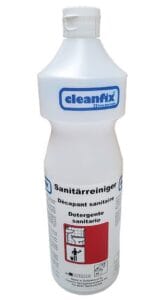 Sanitärreiniger 1l leer bedruckt – Bild 1