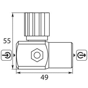 Injektor ST-62 3/8"IG-NPT 1,6 – Bild 2