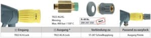 Adapter ServoControl TR22 AG/IG Messing – Bild 3
