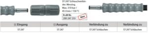 Schlauchverbinder ST-247 K-Lock Schraubkupplung – Bild 2