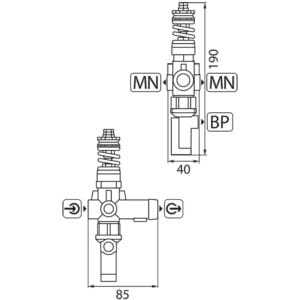 ULH ST-261.1 mit Schalter PORTOTECHNICA – Bild 2