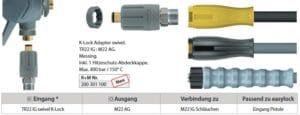 Drehgelenk TR22IG : M22AG VA/Messing ST301 – Bild 4